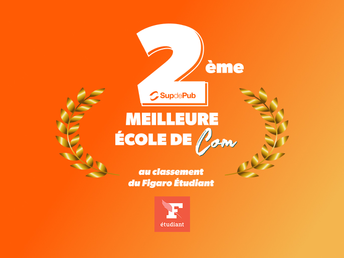 meilleure école de communication Sup de Pub