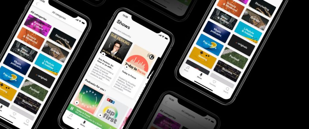 applications de podcast Android Deezer