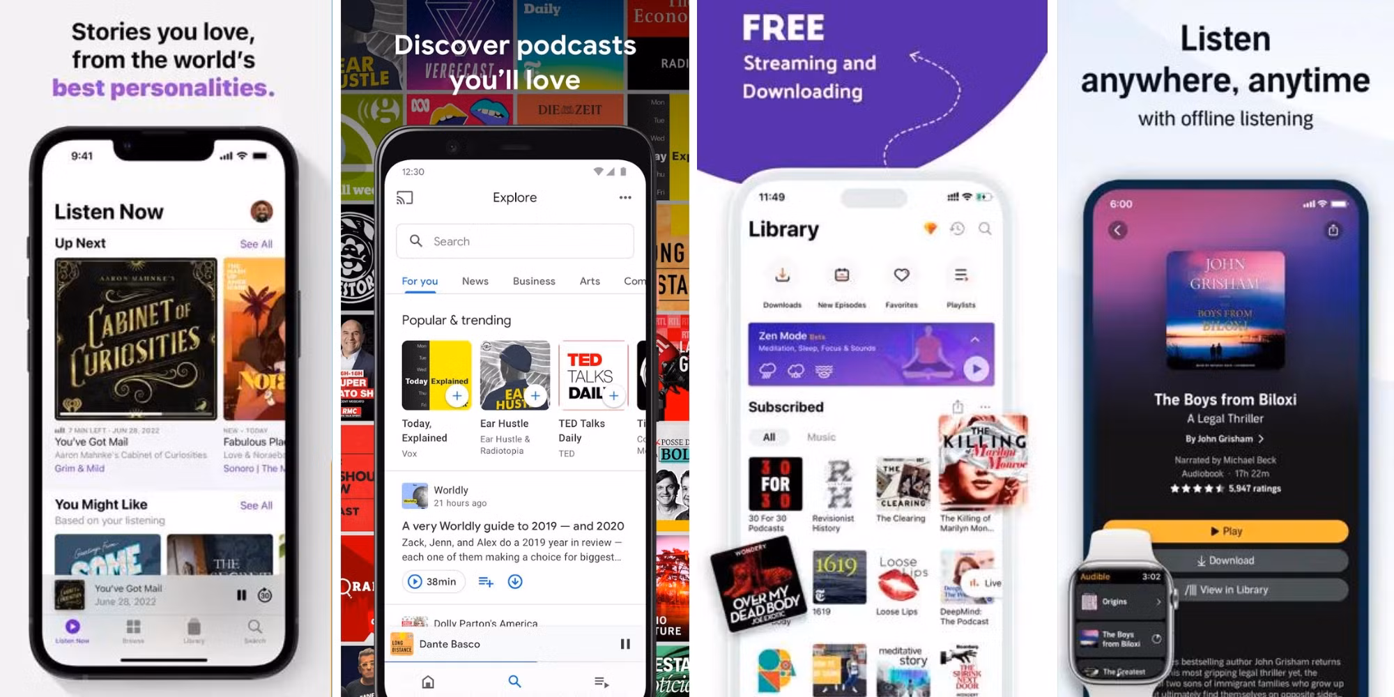 Les 7 meilleures applications de podcast Android en 2025 ?