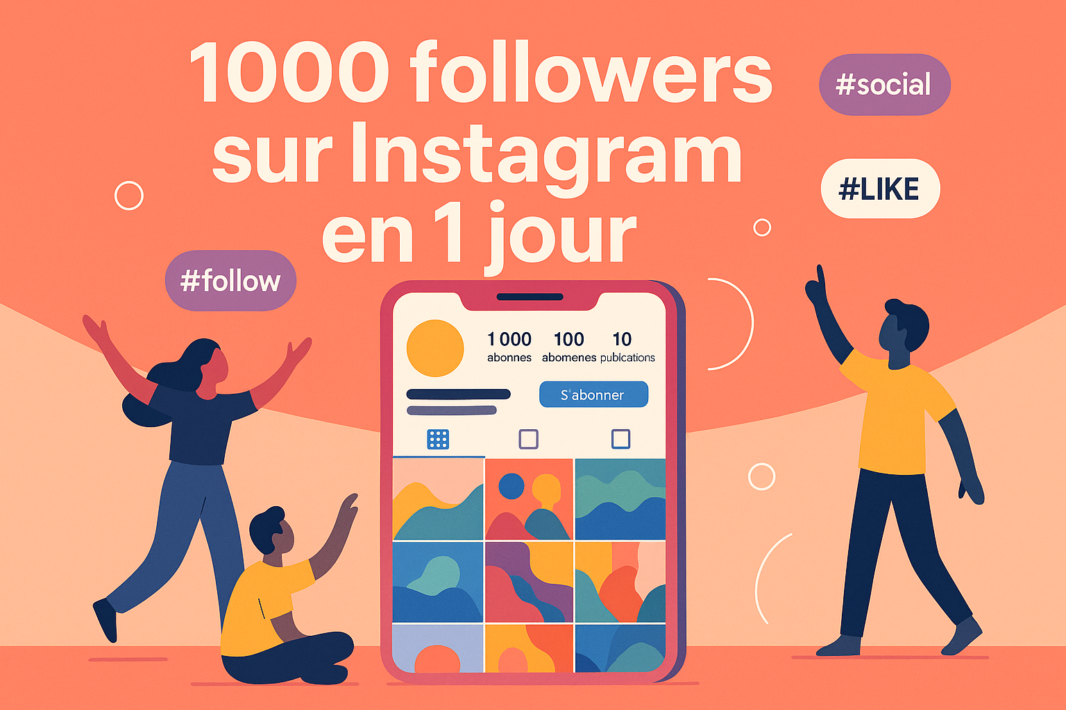 Comment atteindre 1000 followers sur Instagram en seulement un jour ?