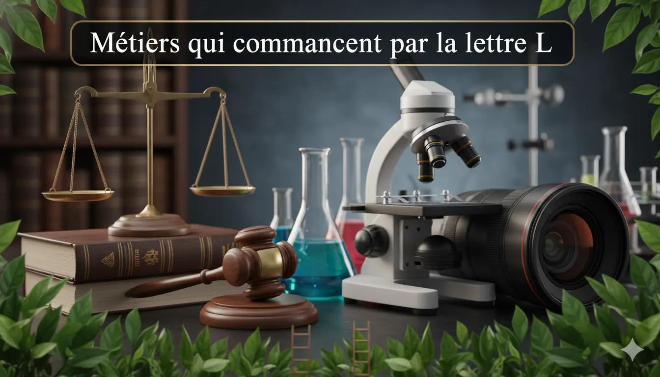 Quels sont les métiers qui commencent par la lettre L ?