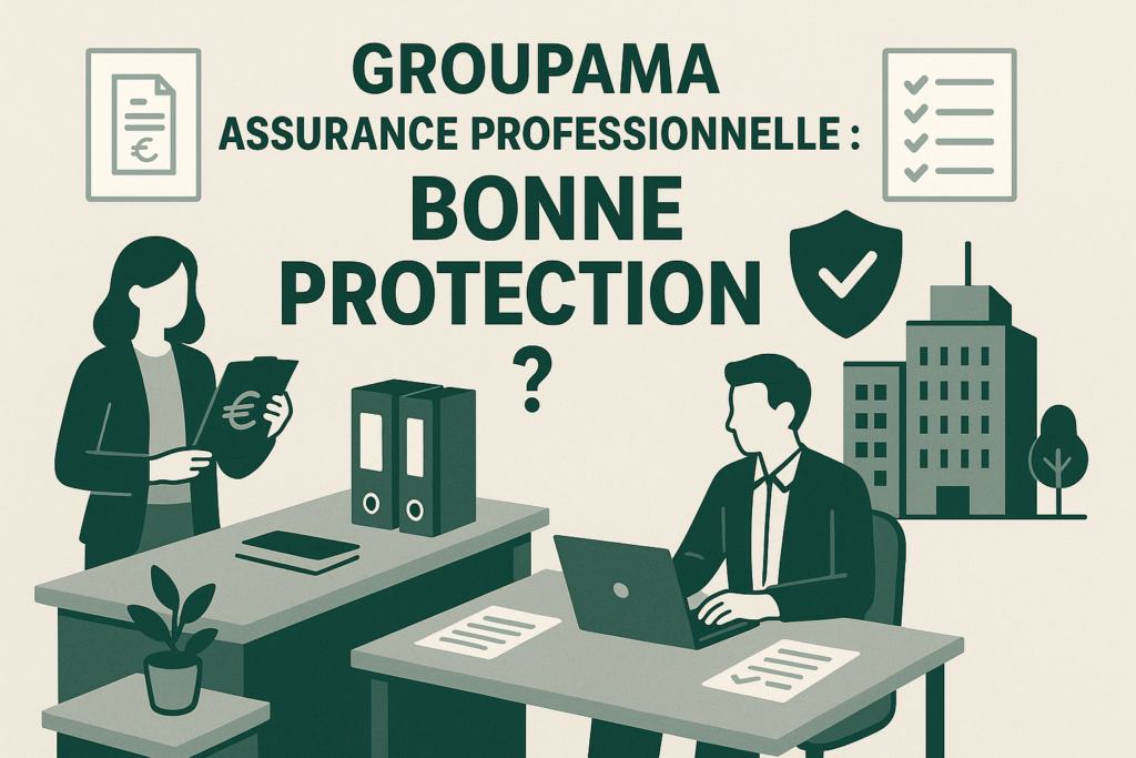Illustration sur l’assurance professionnelle Groupama pour entreprises