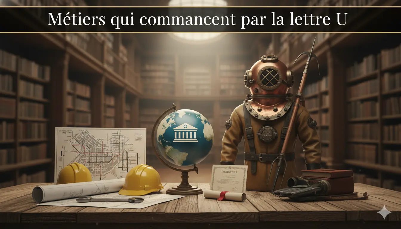 Quels sont les métiers qui commencent par la lettre U ?