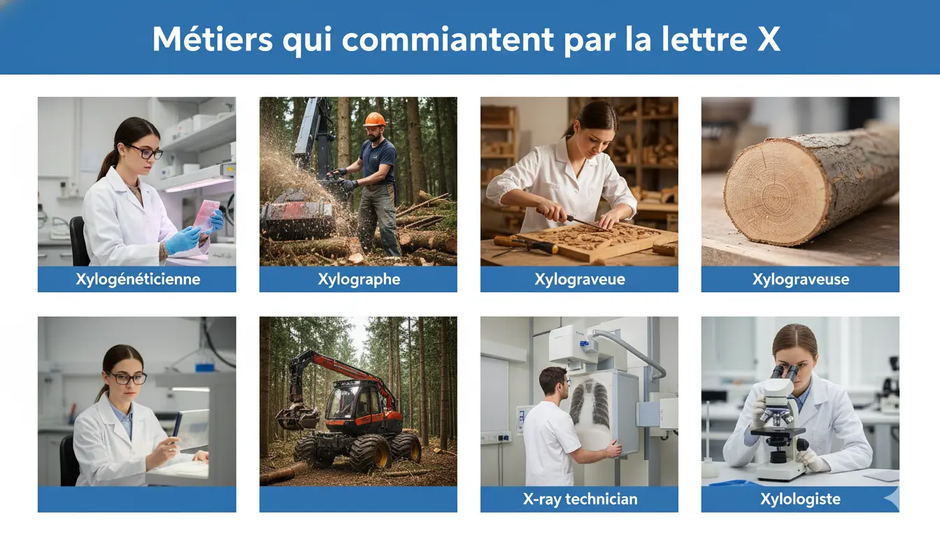 Quels sont les métiers qui commencent par la lettre X et lesquels connaître absolument ?