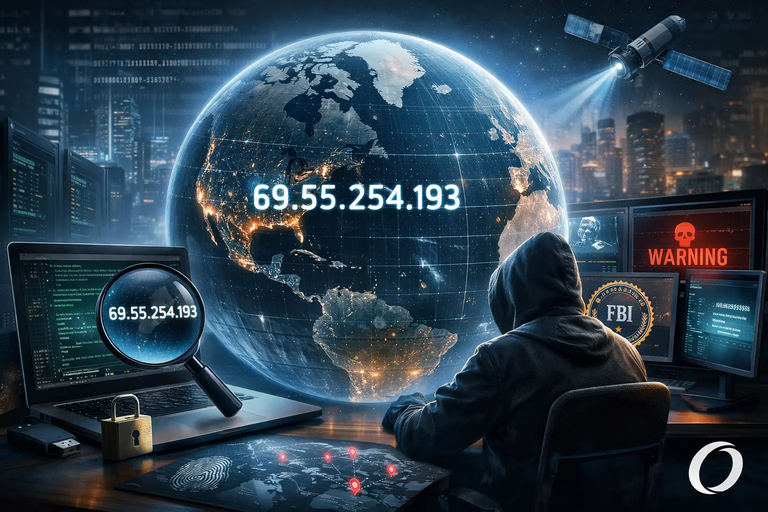 À quoi correspond l’adresse IP 69.55.254.193 et pourquoi est-elle recherchée ?