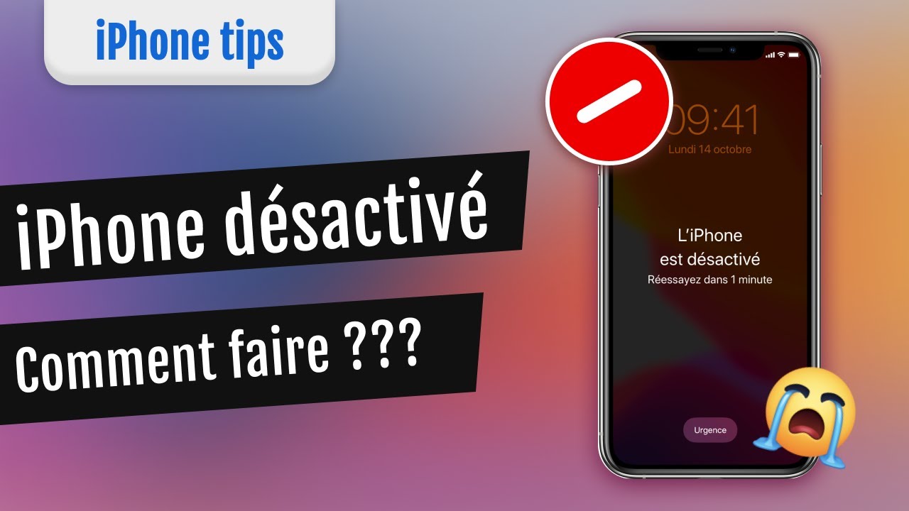 Comment réactiver un iPhone désactivé sans utiliser d’ordinateur ?