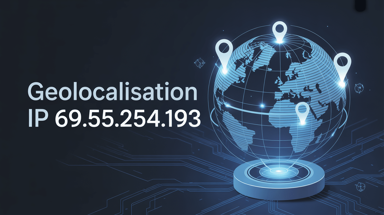 Dans quel pays est située l’adresse IP 69.55.254.193 ?