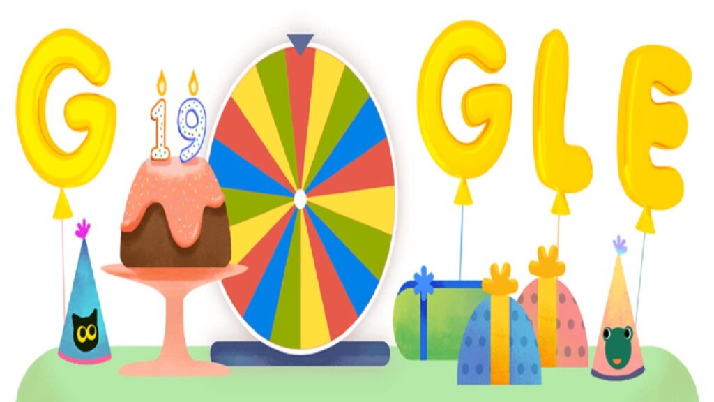 Où trouver le jeu de la roue d’anniversaire sur Google