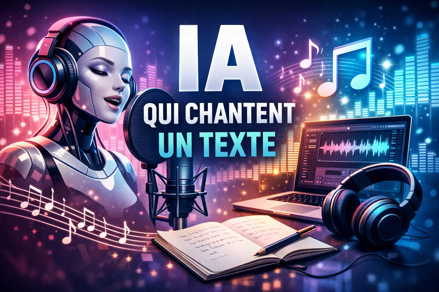Top 10 des IA qui chantent un texte automatiquement