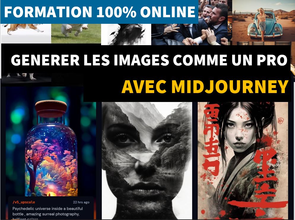 Quelle formation Midjourney choisir pour apprendre à créer des images avec l’IA