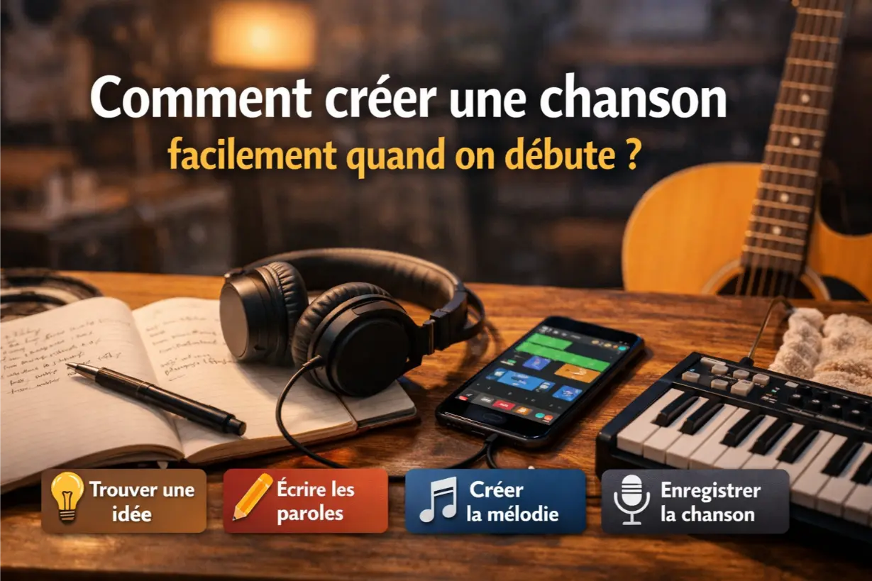 comment créer une chanson facilement quand on débute ?