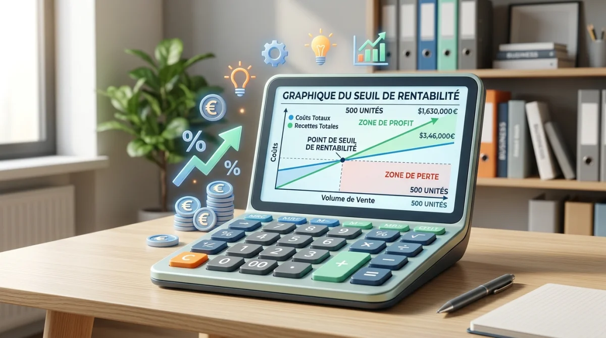 La calculette du seuil de rentabilité sur b2btoday.com pour calculer sans erreur