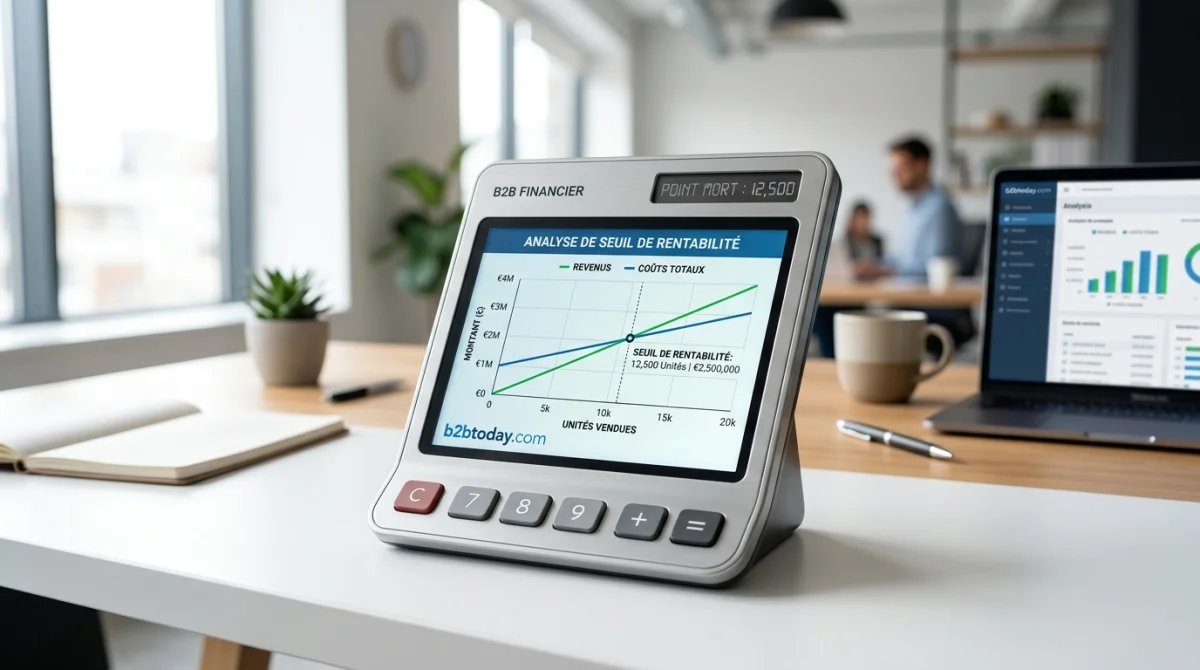 La calculette du seuil de rentabilité sur b2btoday.com pour calculer sans erreur