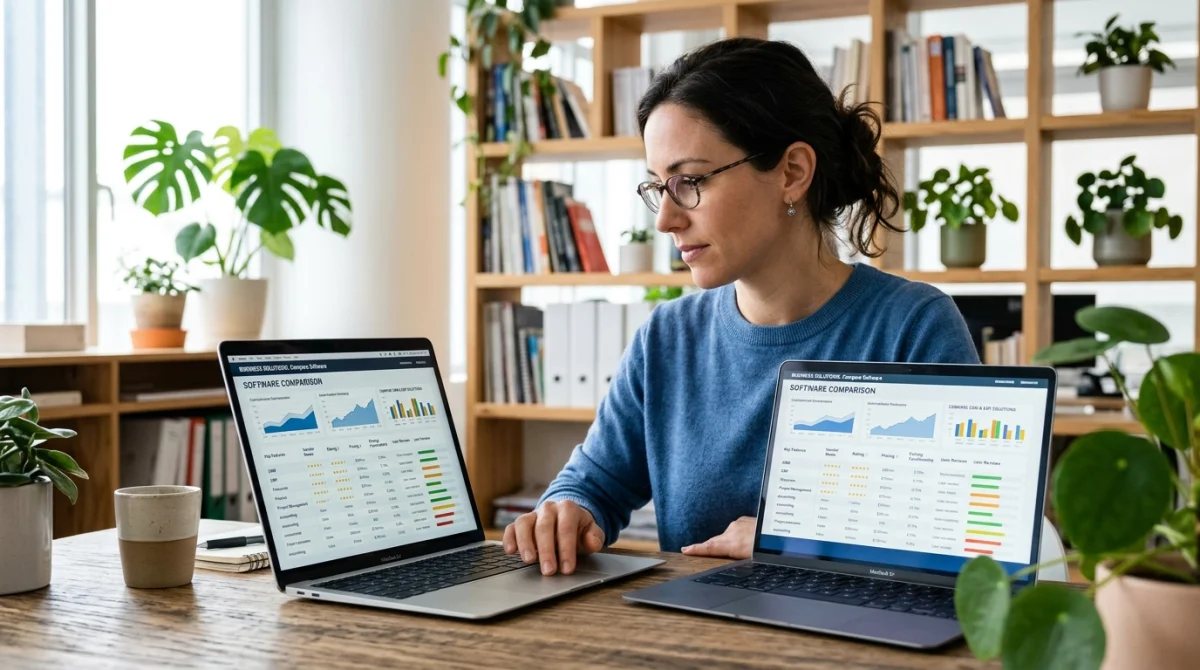 Avis sur le site logiciels-entreprise.com, analyse utile pour comparer un logiciel d'entreprise