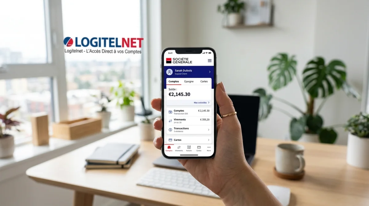 Logitelnet, ce qui a changé pour accéder à vos comptes Société Générale