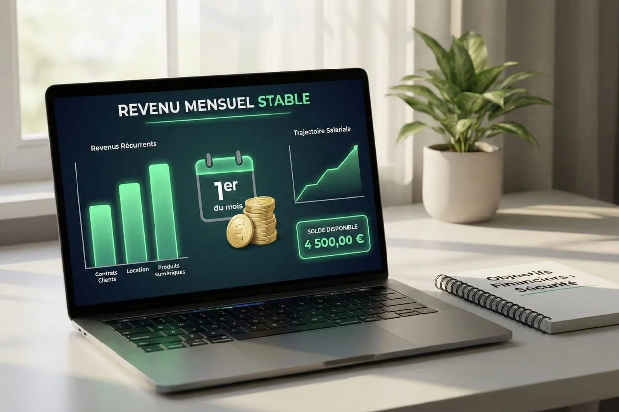 Comment fonctionne le simulateur de revenu indépendant sur creation-entreprise-france.com ?