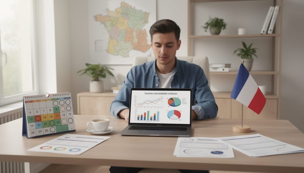 simulateur de revenu indépendant sur creation entreprise france3