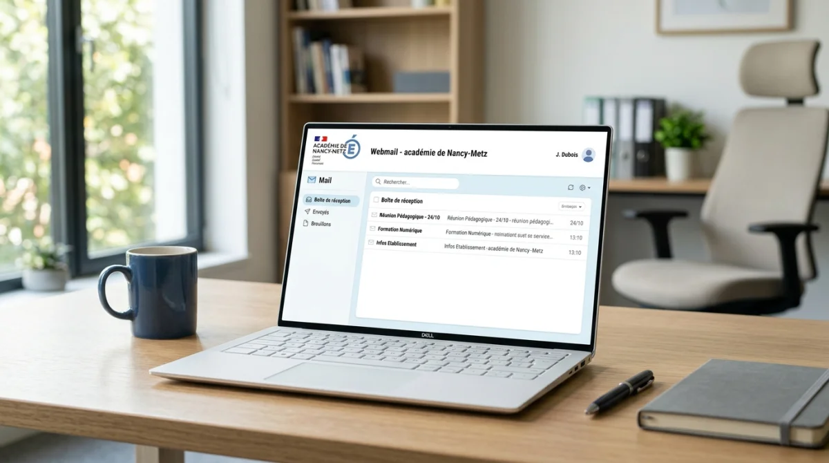 Webmail de l’académie Nancy Metz, accès, connexion et solutions utiles