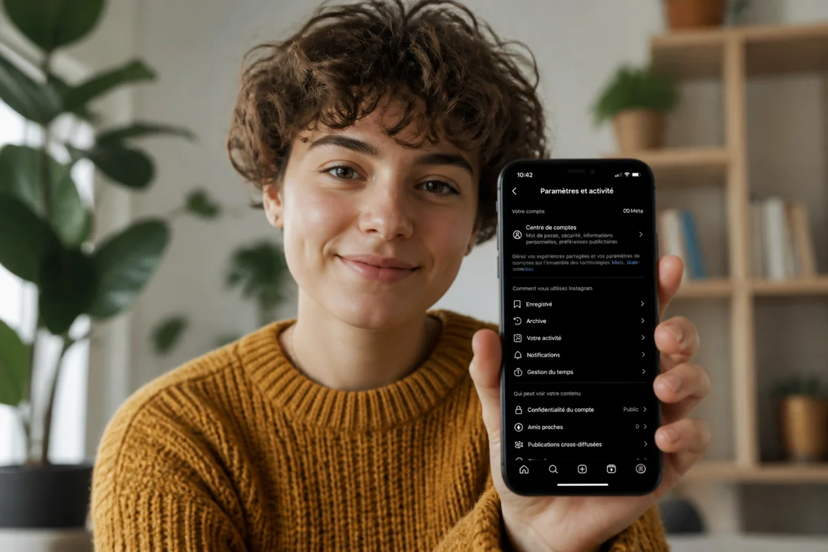 Mettre le mode sombre sur Instagram simplement